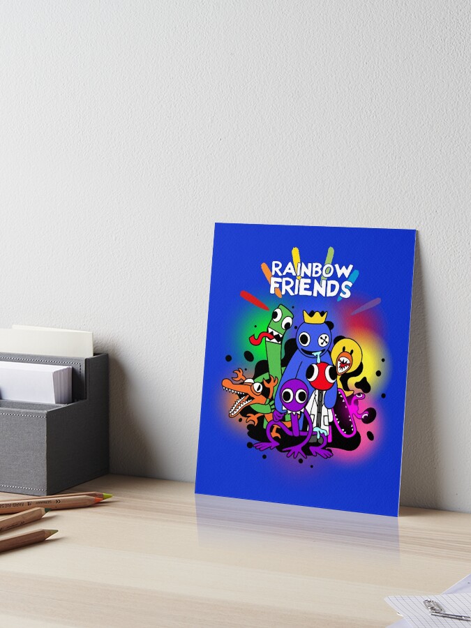 Yellow Rainbow Friends Fan art Poster for Sale by DrawForFunYt