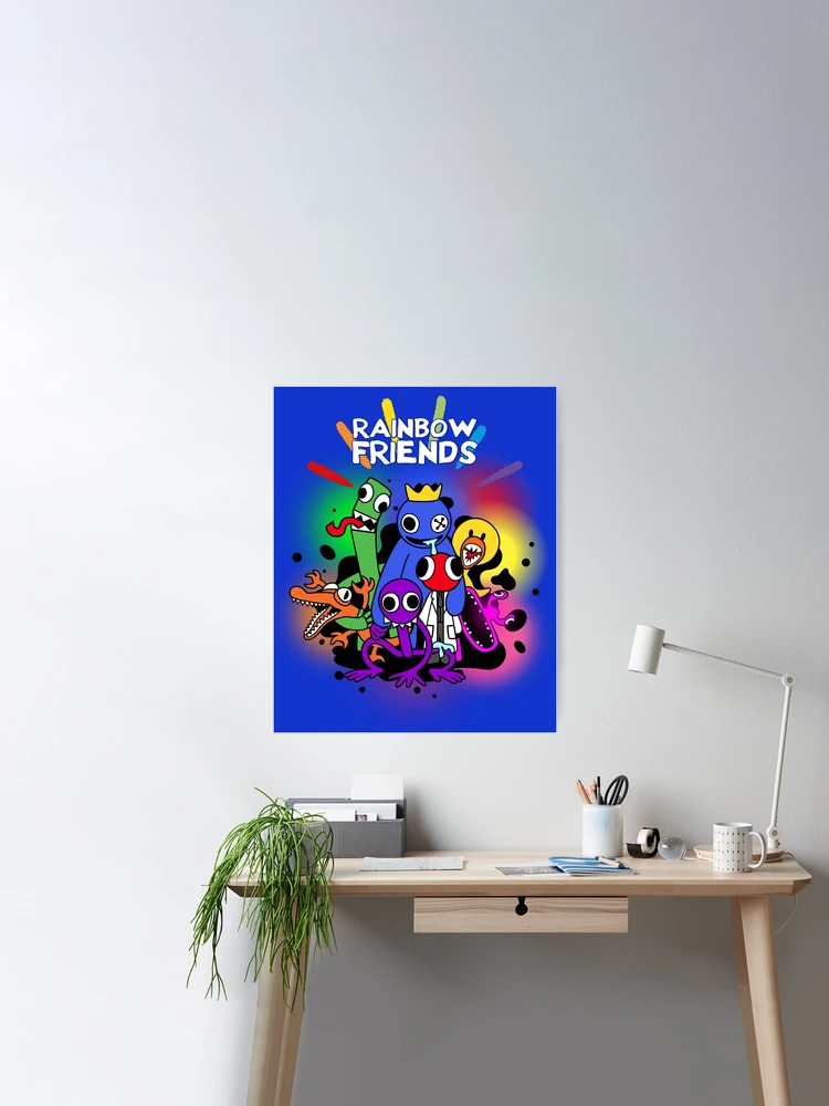 Rainbow Friends Hug it Out Colors Poster for Sale by