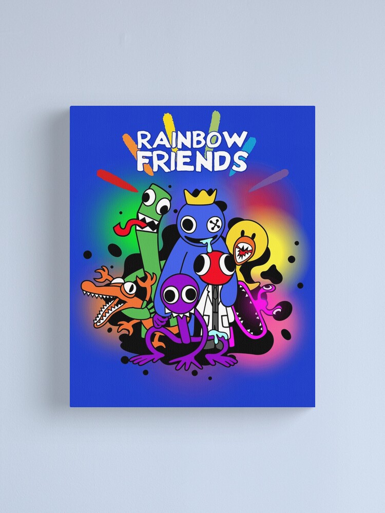 Rainbow Friends Green (Friendly) | Canvas Print