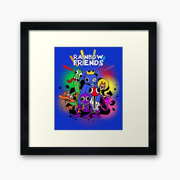 Purple Rainbow Friend Poster for Sale by TheBullishRhino