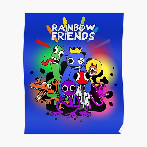 Girl kisses Blue - Rainbow Friends Animation, Roblox, Paranoid Meme