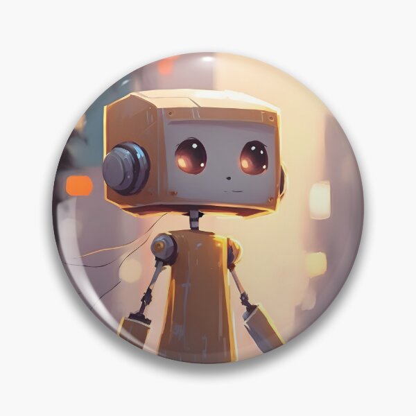 Item preview, A Joyful Jaunt: A Lovely and Cute Robot with a Little Nose and Wiry Arms designed and sold by Digital-Dreamer.