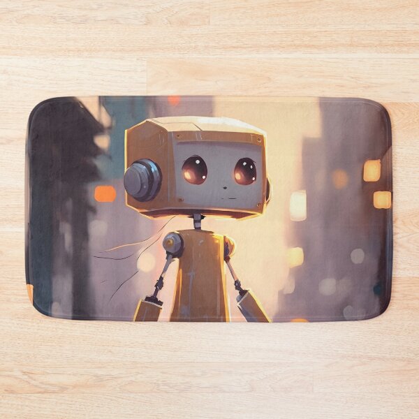 Item preview, A Joyful Jaunt: A Lovely and Cute Robot with a Little Nose and Wiry Arms designed and sold by Digital-Dreamer.