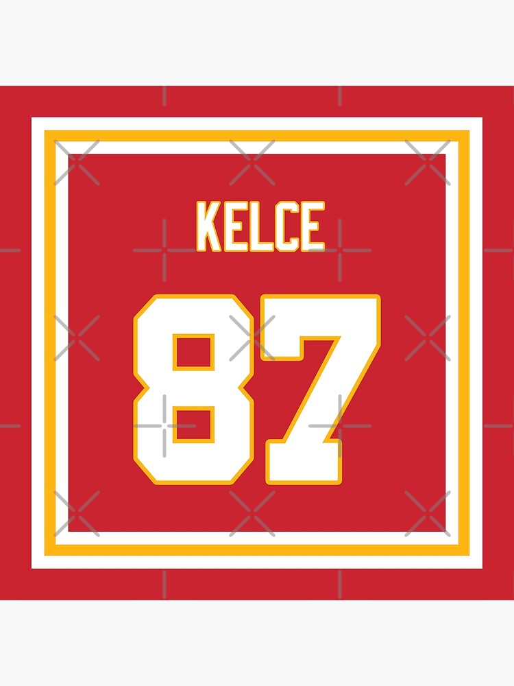 Nfl Kansas City Chiefs Boys' Short Sleeve Kelce Jersey : Target