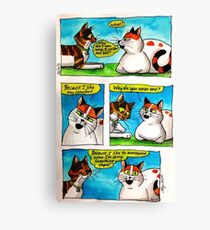 SkyeCatz: #1 Canvas Print