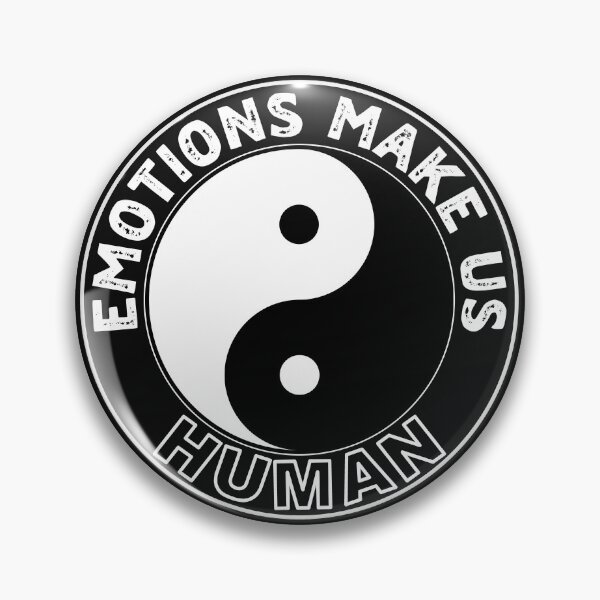 Item preview, Emotions make us Human - Yin Yang designed and sold by Ellisano.