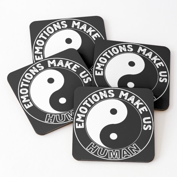 Item preview, Emotions make us Human - Yin Yang designed and sold by Ellisano.