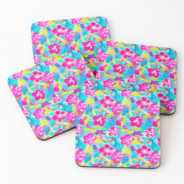 Item preview, abstract ink flowers designed and sold by Alessandro Remo Mazzoni Remotextiles.