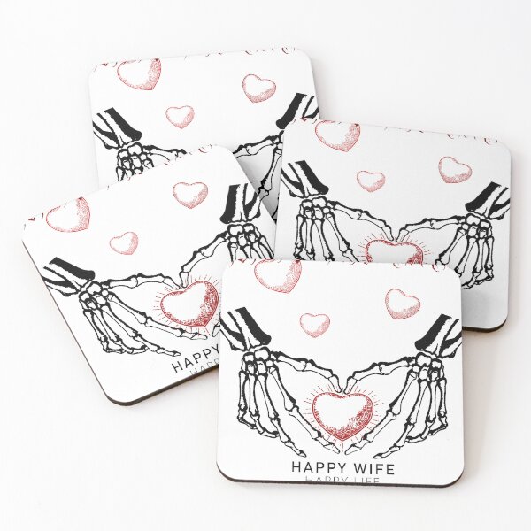 Item preview, Happy wife, happy life designed and sold by StylishDesigns_ByJohn.