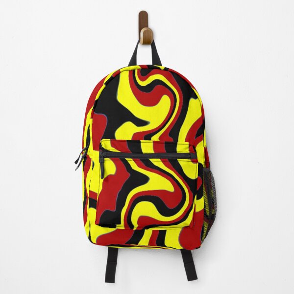 Item preview, red,black and yellow wavy lines designed and sold by nigejohn.