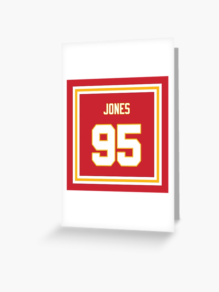 Chris Jones Home Jersey Poster for Sale by designsheaven