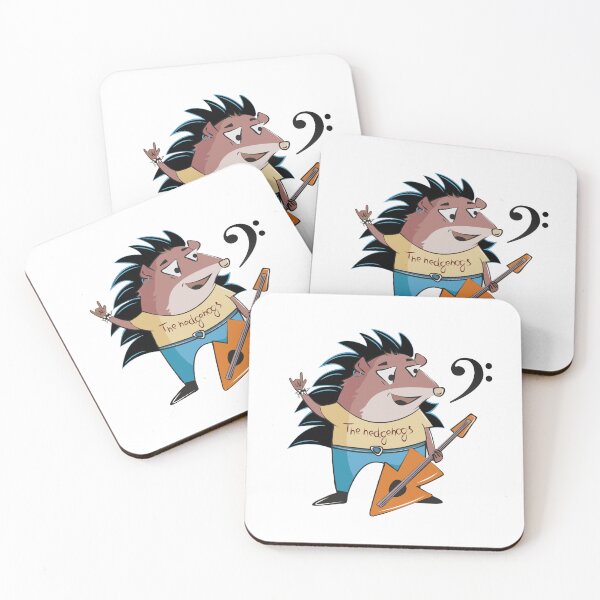 Item preview, Erizo divertido tocando la guitarra Rock Music Camiseta clásica designed and sold by CARTOON NR.