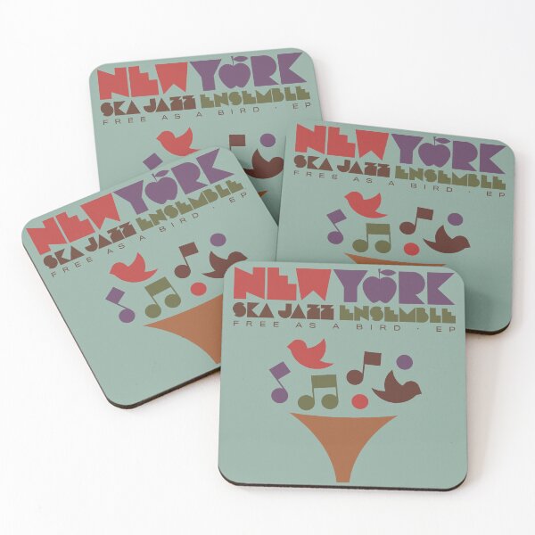 Item preview, New York Ska Jazz Ensemble Free As A Bird EP designed and sold by alexandrawalt.