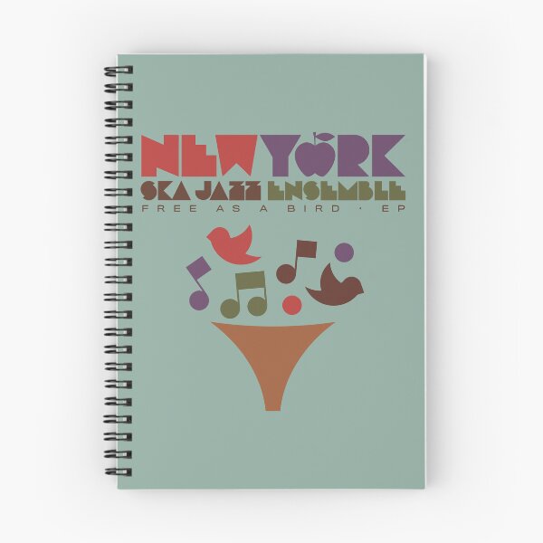 Item preview, New York Ska Jazz Ensemble Free As A Bird EP designed and sold by alexandrawalt.