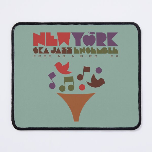 Item preview, New York Ska Jazz Ensemble Free As A Bird EP designed and sold by alexandrawalt.