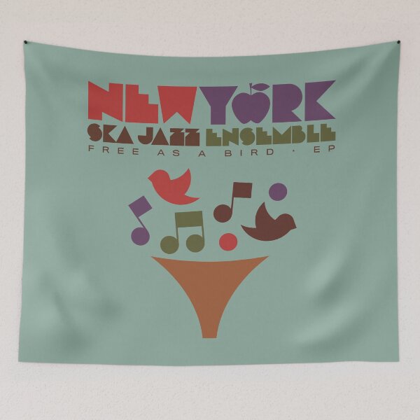 Item preview, New York Ska Jazz Ensemble Free As A Bird EP designed and sold by alexandrawalt.