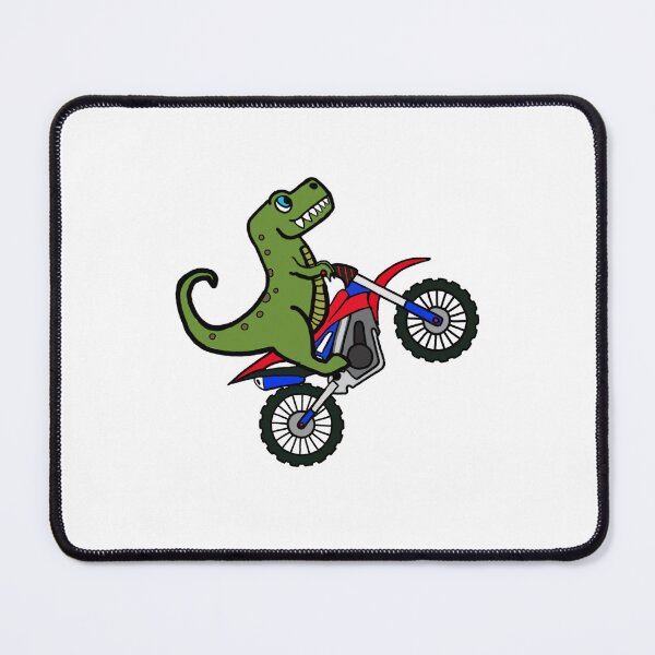 Item preview, Cute T Rex Riding A Dirt Bike designed and sold by GarnersDesigns.