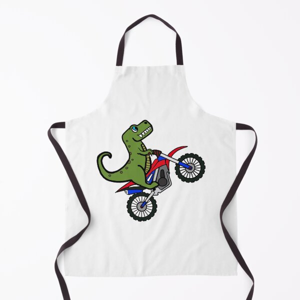Item preview, Cute T Rex Riding A Dirt Bike designed and sold by GarnersDesigns.
