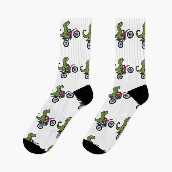 Item preview, Cute T Rex Riding A Dirt Bike designed and sold by GarnersDesigns.