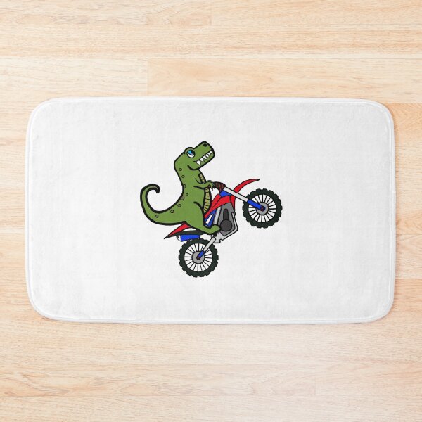 Item preview, Cute T Rex Riding A Dirt Bike designed and sold by GarnersDesigns.