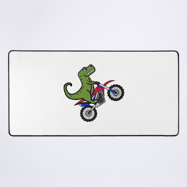Item preview, Cute T Rex Riding A Dirt Bike designed and sold by GarnersDesigns.