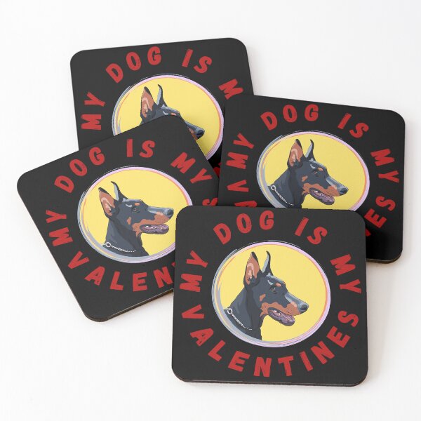 Item preview, My dog is my valentines designed and sold by NorthV.