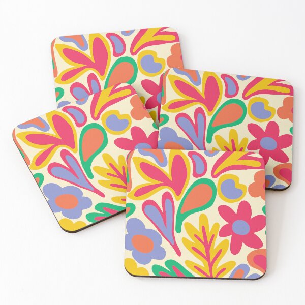 Item preview, Flower power 1970s groovy retro pattern designed and sold by Illustrated by Nat.