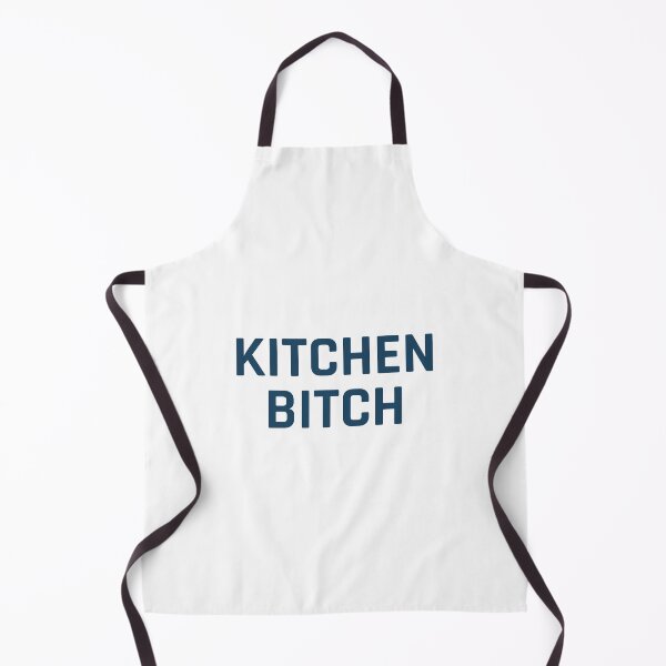 Item preview, KITCHEN BITCH - Navy designed and sold by Foltzy's Shop.