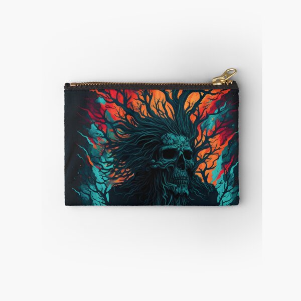 Item preview, Tree Skull illustration designed and sold by Vividy.