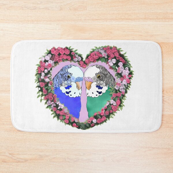 Item preview, Budgie sweethearts designed and sold by RadMomCreations.