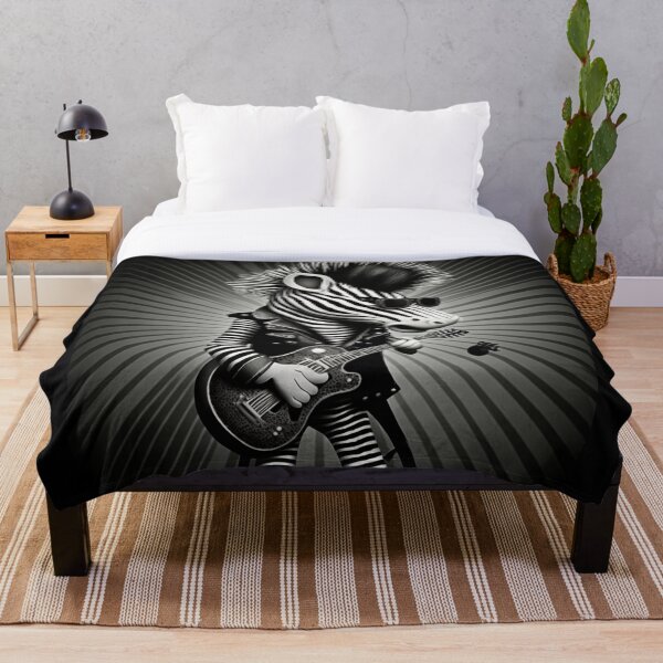 Item preview, Zebra Rockera: the must-have for all rock lovers designed and sold by BeerBot.