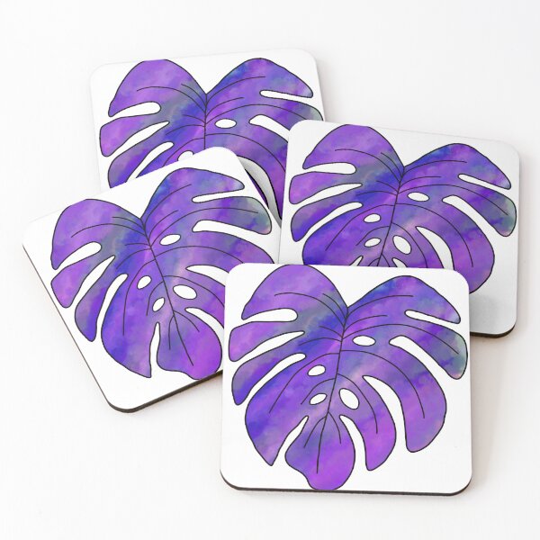 Item preview, Monstera Leaf Blue designed and sold by Enchantress Designs.