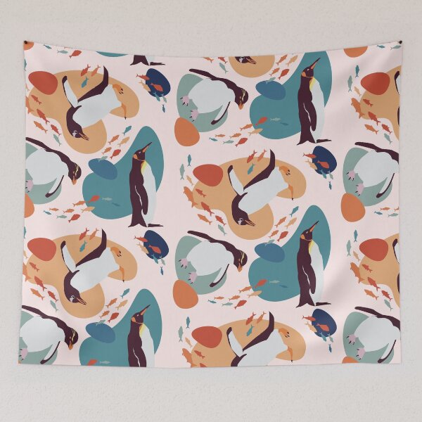 Item preview, Penguins | Penguin | King Penguin | Rockhopper Penguin | Pattern designed and sold by AlyCastelluccio.