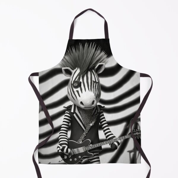 Item preview, Zebra Rockera: the must-have for all rock lovers designed and sold by BeerBot.