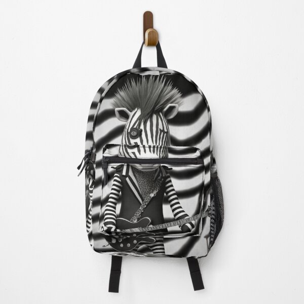 Item preview, Zebra Rockera: the must-have for all rock lovers designed and sold by BeerBot.