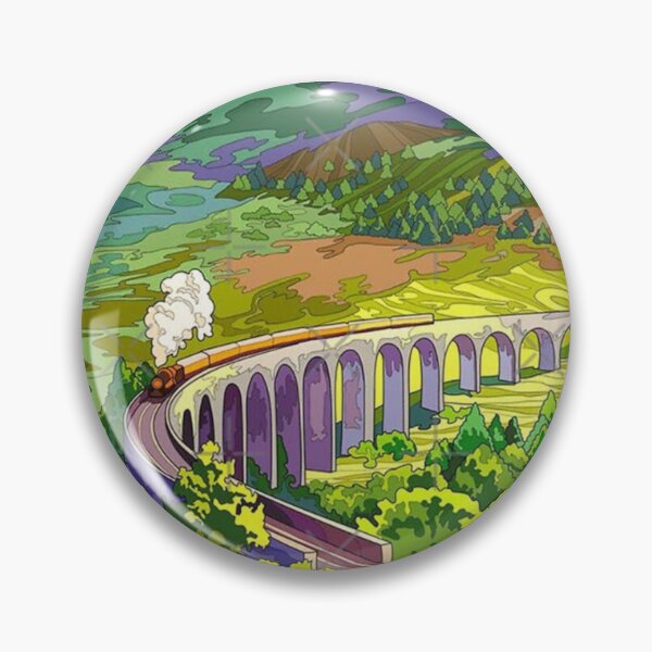 Item preview, Magic Train Countryside designed and sold by CartoonCreates.