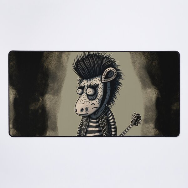 Item preview, Zebra Rockera: the must-have for all rock lovers designed and sold by BeerBot.