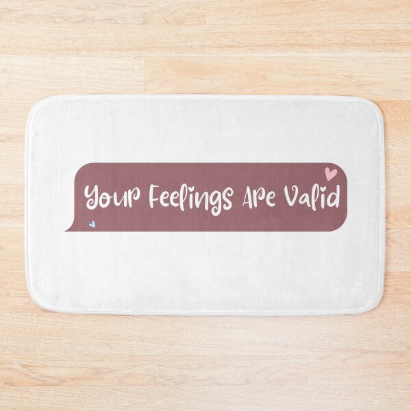 Item preview, Your feelings are valid designed and sold by LU NA.