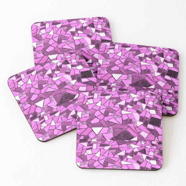 Item preview, Purple and Pink Irregular Mosaic designed and sold by MoodysT's.