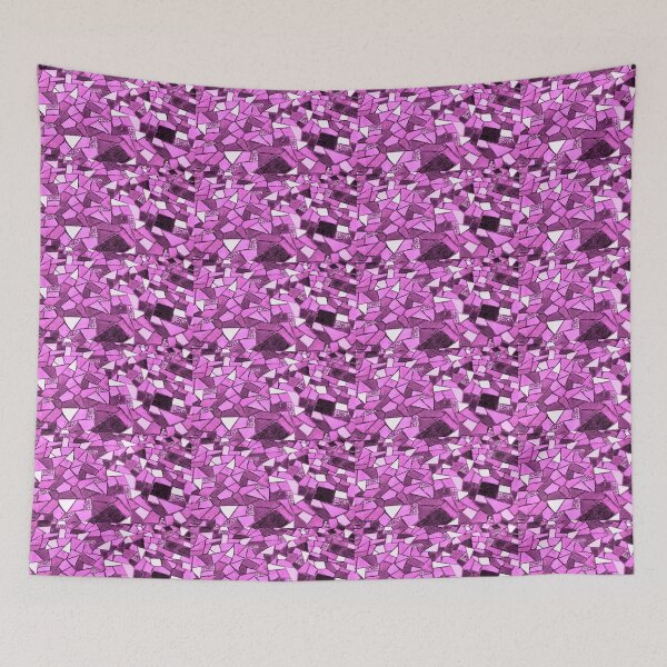 Item preview, Purple and Pink Irregular Mosaic designed and sold by MoodysT's.