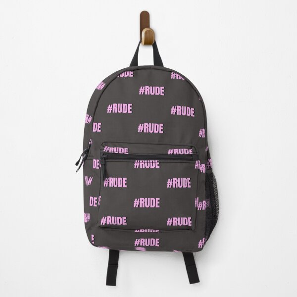 Item preview, Hashtag # Rude, Yes I am Rude, Attitude Self-Awareness Self-Acceptance Pink Design designed and sold by LGbubble.