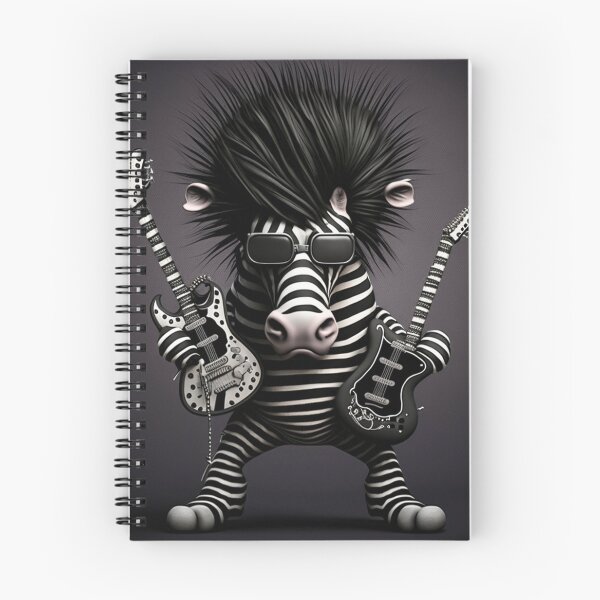 Item preview, Zebra Rockera: the must-have for all rock lovers designed and sold by BeerBot.