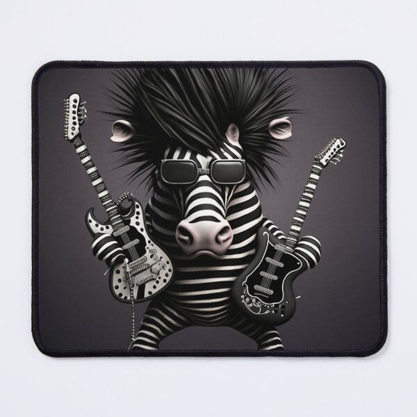 Item preview, Zebra Rockera: the must-have for all rock lovers designed and sold by BeerBot.