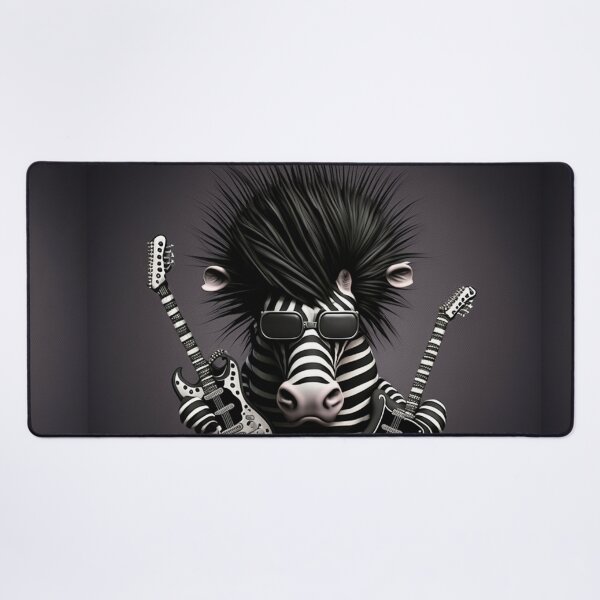 Item preview, Zebra Rockera: the must-have for all rock lovers designed and sold by BeerBot.