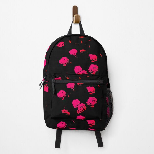 Item preview, Abstract Pink Roses - Black designed and sold by asurtiumgreen.