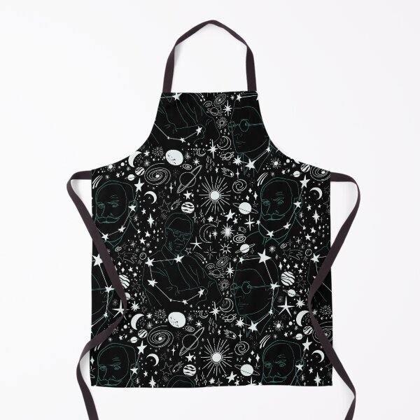 Item preview, The Founders of Behavioral Science Galaxy Seamless Print (Black) designed and sold by abawizard.