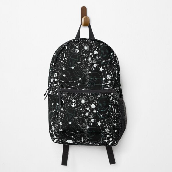 Item preview, The Founders of Behavioral Science Galaxy Seamless Print (Black) designed and sold by abawizard.