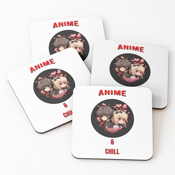 Item preview, Anime and Chill Valentines Day designed and sold by travmar04.