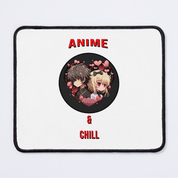 Item preview, Anime and Chill Valentines Day designed and sold by travmar04.