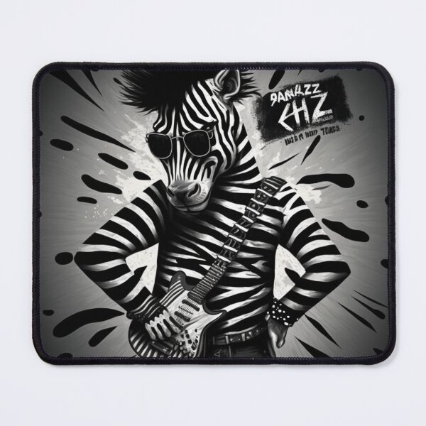 Item preview, Zebra Rockera: the must-have for all rock lovers designed and sold by BeerBot.
